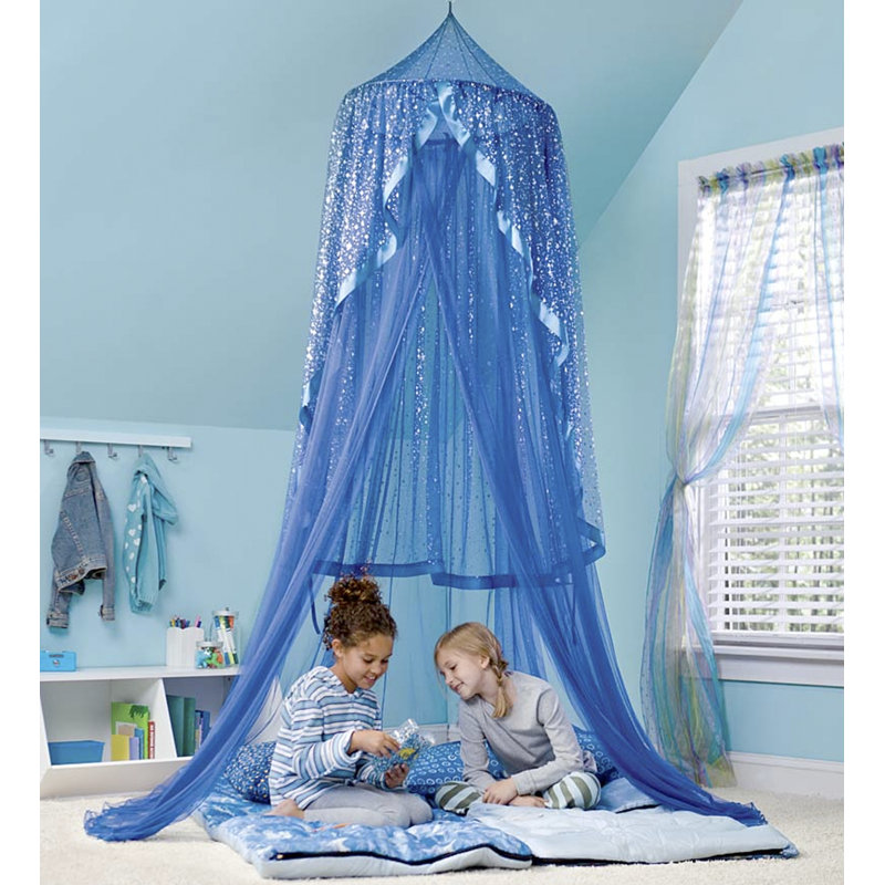 HearthSong Celestial Starry Night Hideaway Bed Canopy & Reviews Wayfair